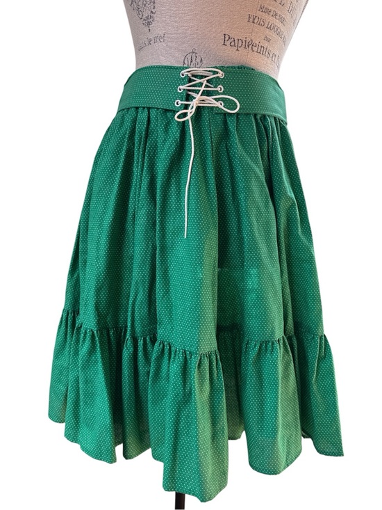 Fun & Fancy Originals Dresses & Skirts - Fun & Fancy Creations green Polk a dot western rodeo square dance full skirt S